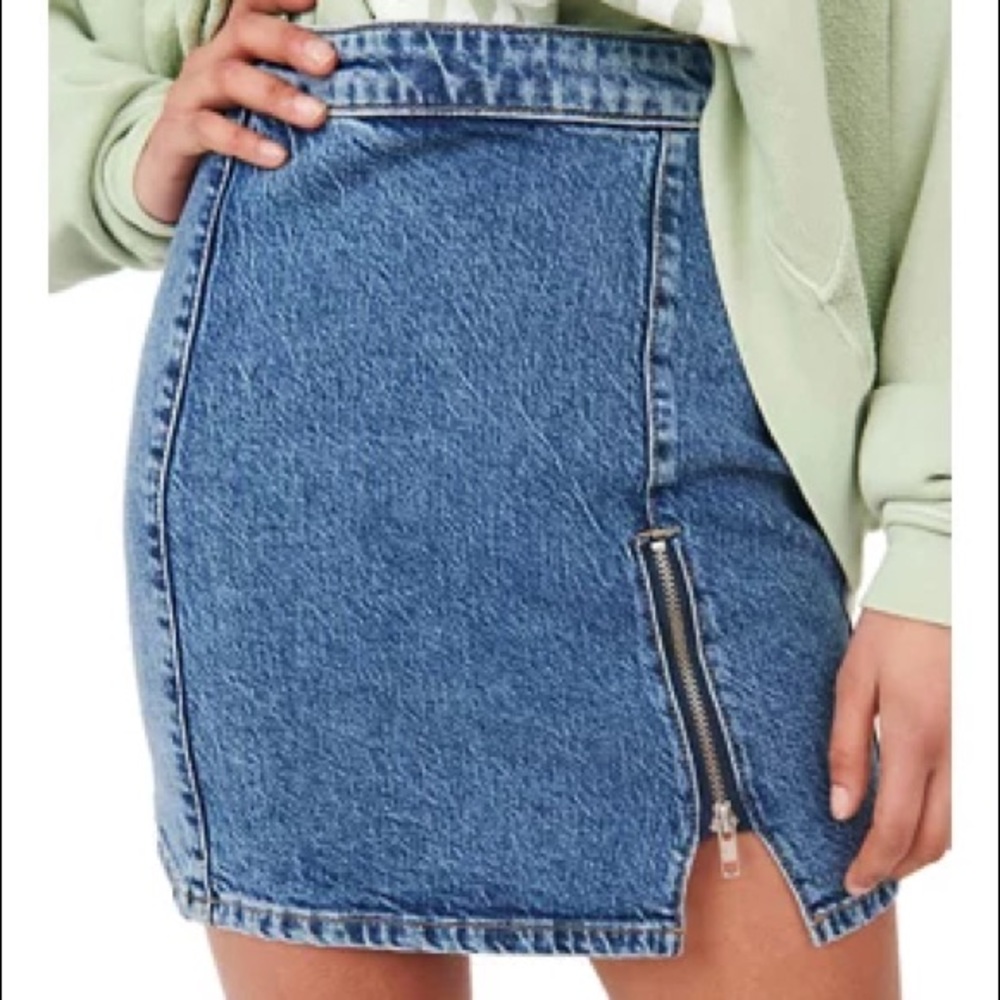 free people Midnight magic skirt marble blue size2